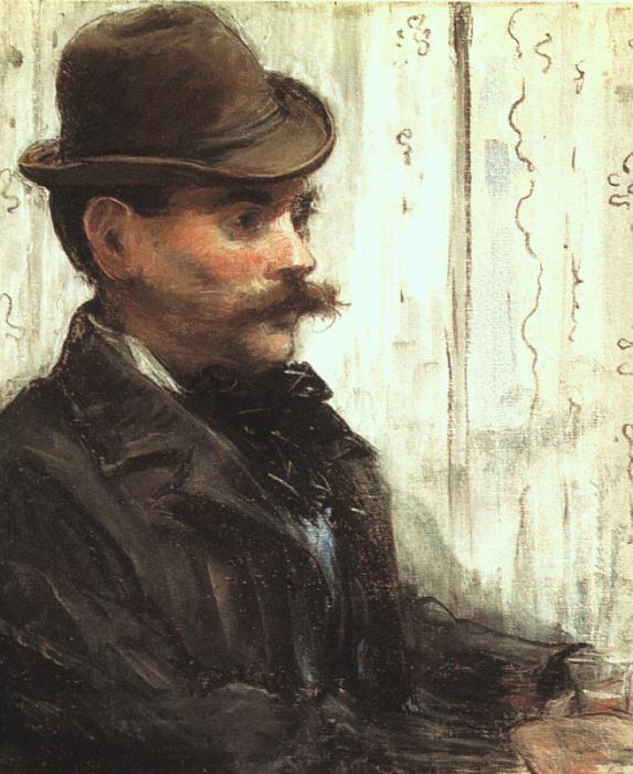 Edouard Manet Portrait of Alphonse Maureau oil painting image